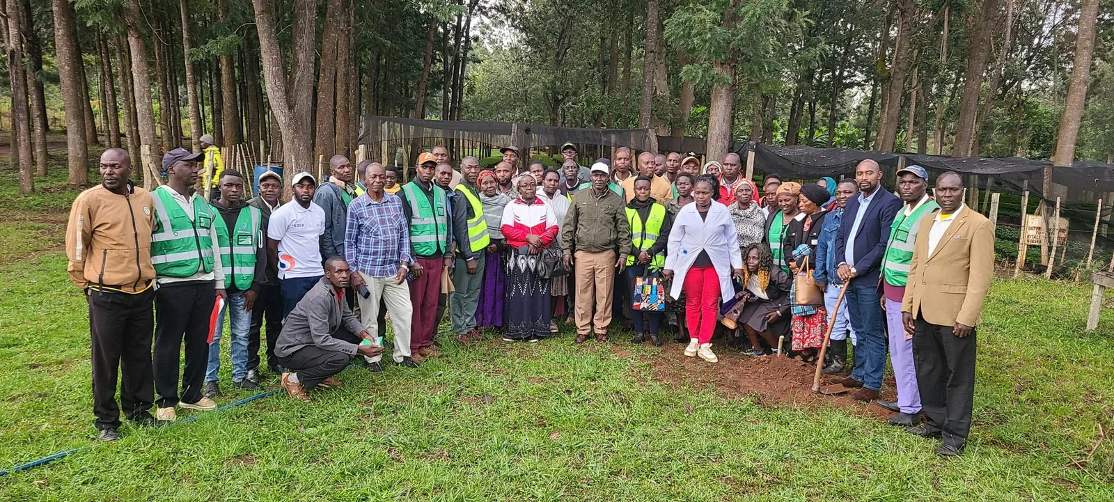 Farmer Training Group Photo at Kitale CRI