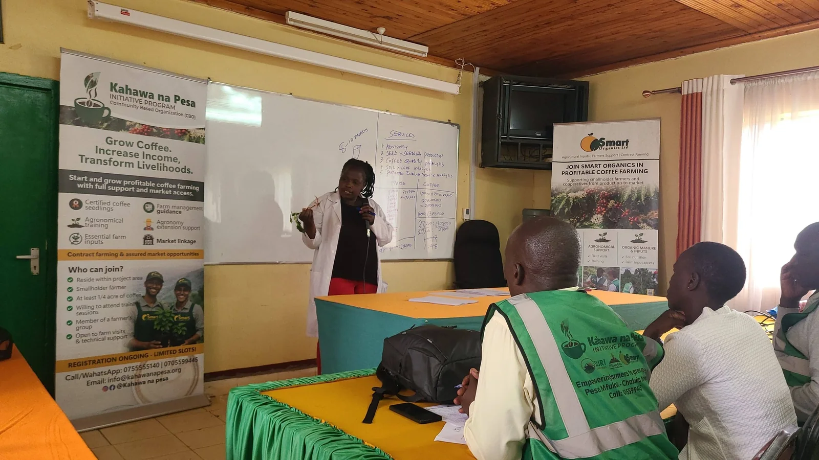 Training Session on Coffee Farming Services