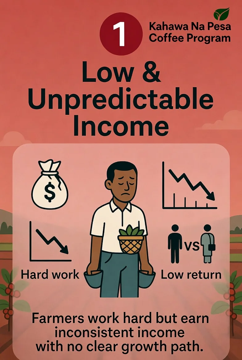Low & unpredictable income